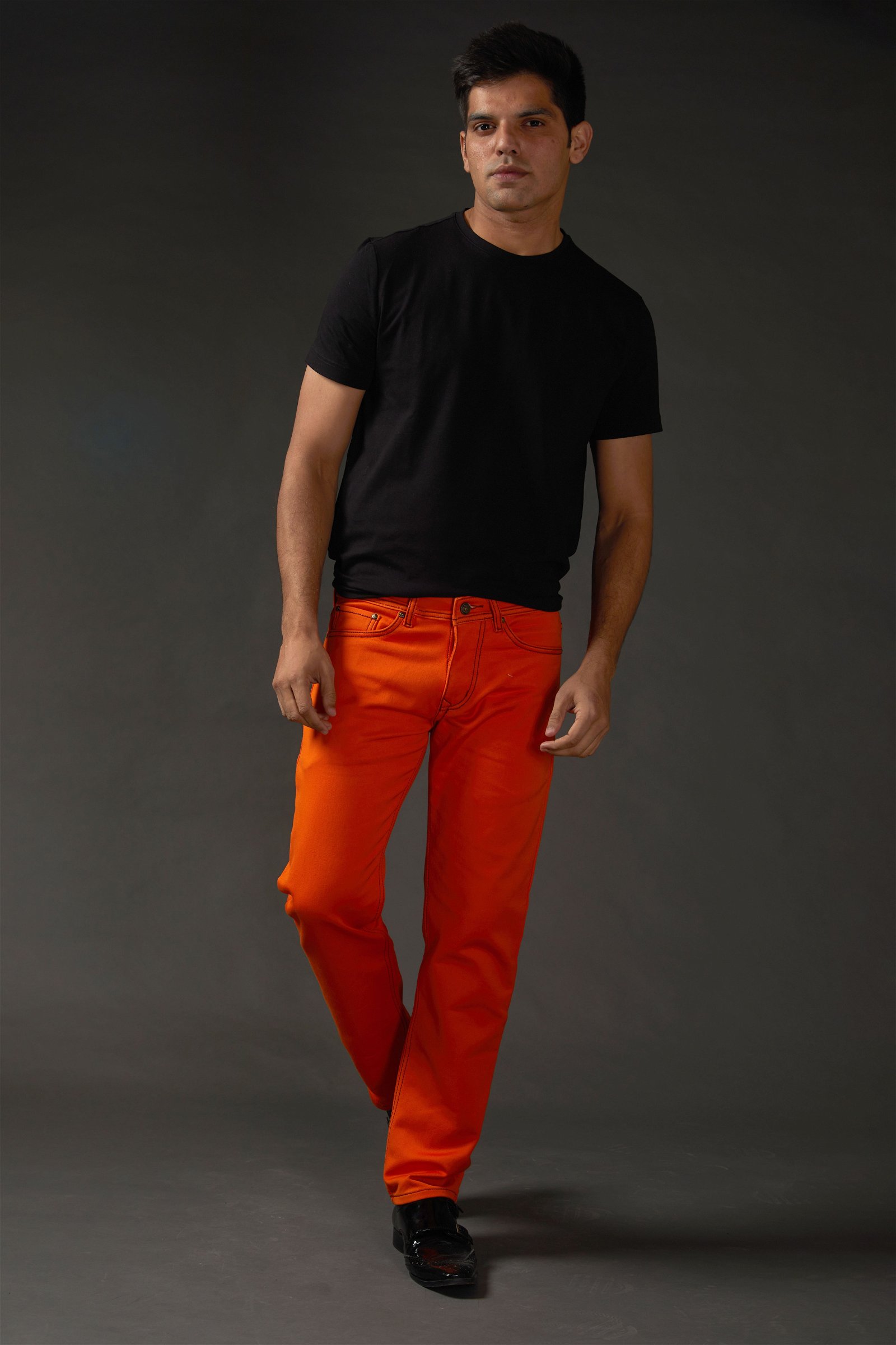 Men's Arc Flash Multi-Hazard Orange Hi Vis Trousers